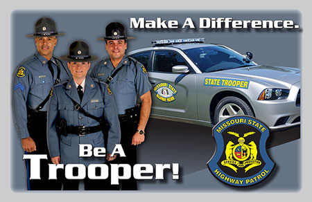 Be A Trooper Recruiting Flyer