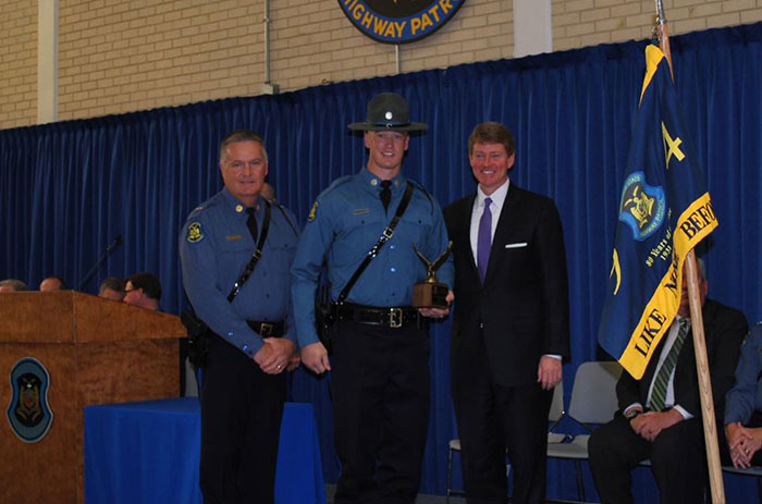 Trooper Graydon Superintendent Award