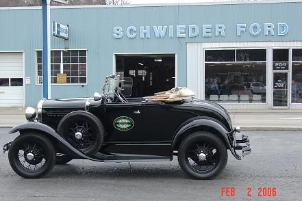 1931 Ford Model A Roadster owned by Patrol