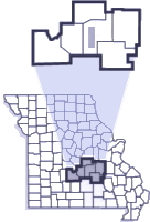 Troop I County Map