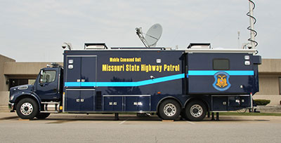 MSHP's Mobile Command and Communication Vehicle